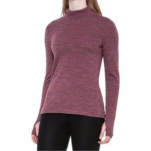 Wicked Wool Women’s Merino Blend Mock Neck Top